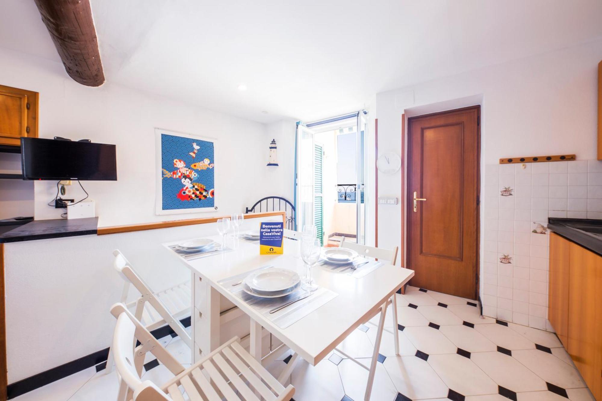 Casaviva Family Beachfront House In Camogli Eksteriør bilde