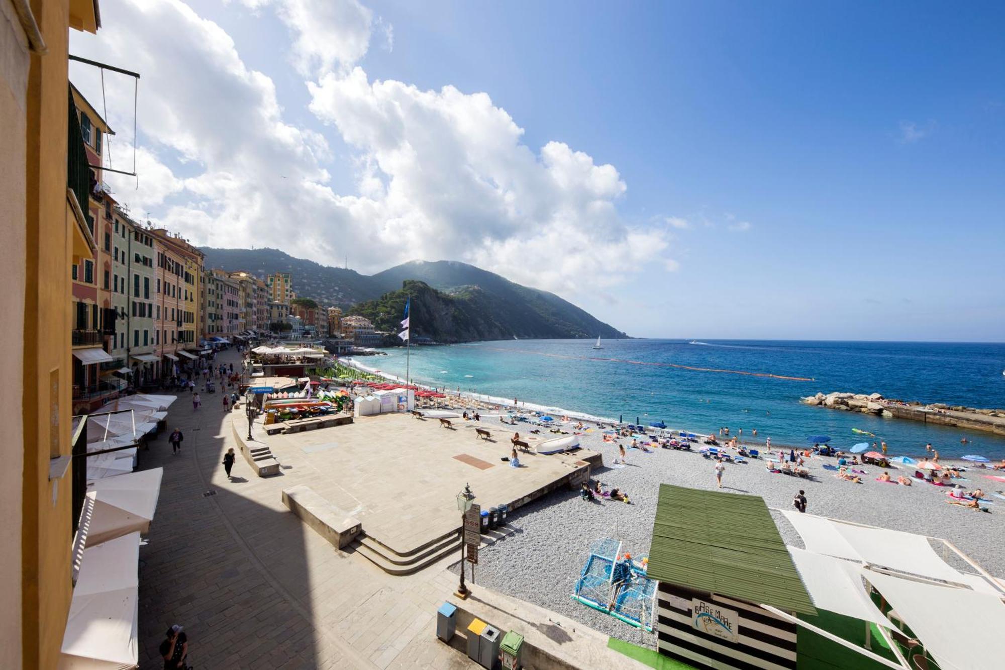 Casaviva Family Beachfront House In Camogli Eksteriør bilde